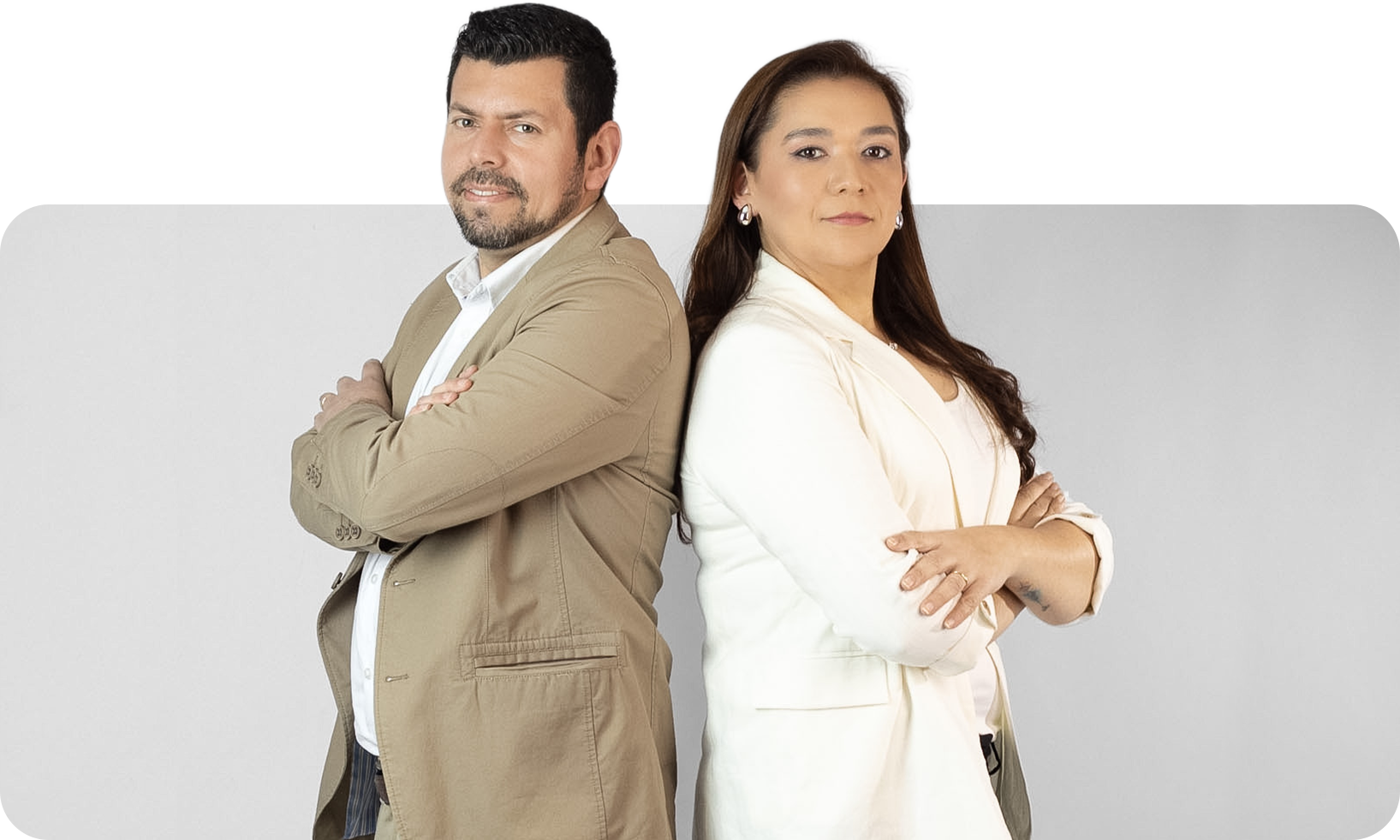 Javier Galdames y Melisa Cortes, socios de M&J